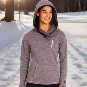 Stio Women's Purple Hoodie Sweatshirt